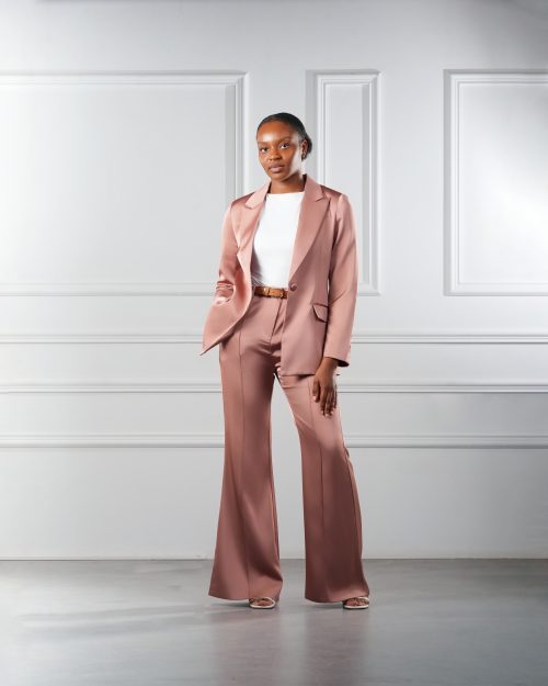 ENSEMBLE BLAZER PANTALON SILK